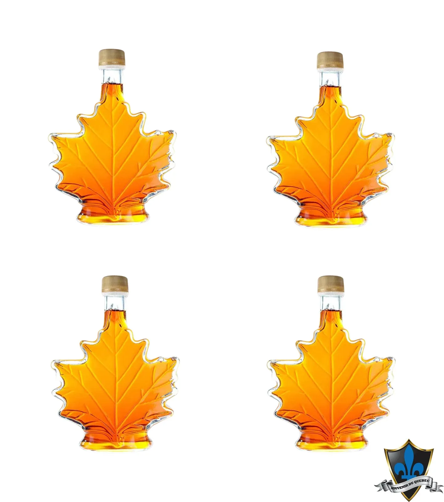 10 bottles of  250Ml Canadian Maple syrup Maple Leaf Shaped Bottles