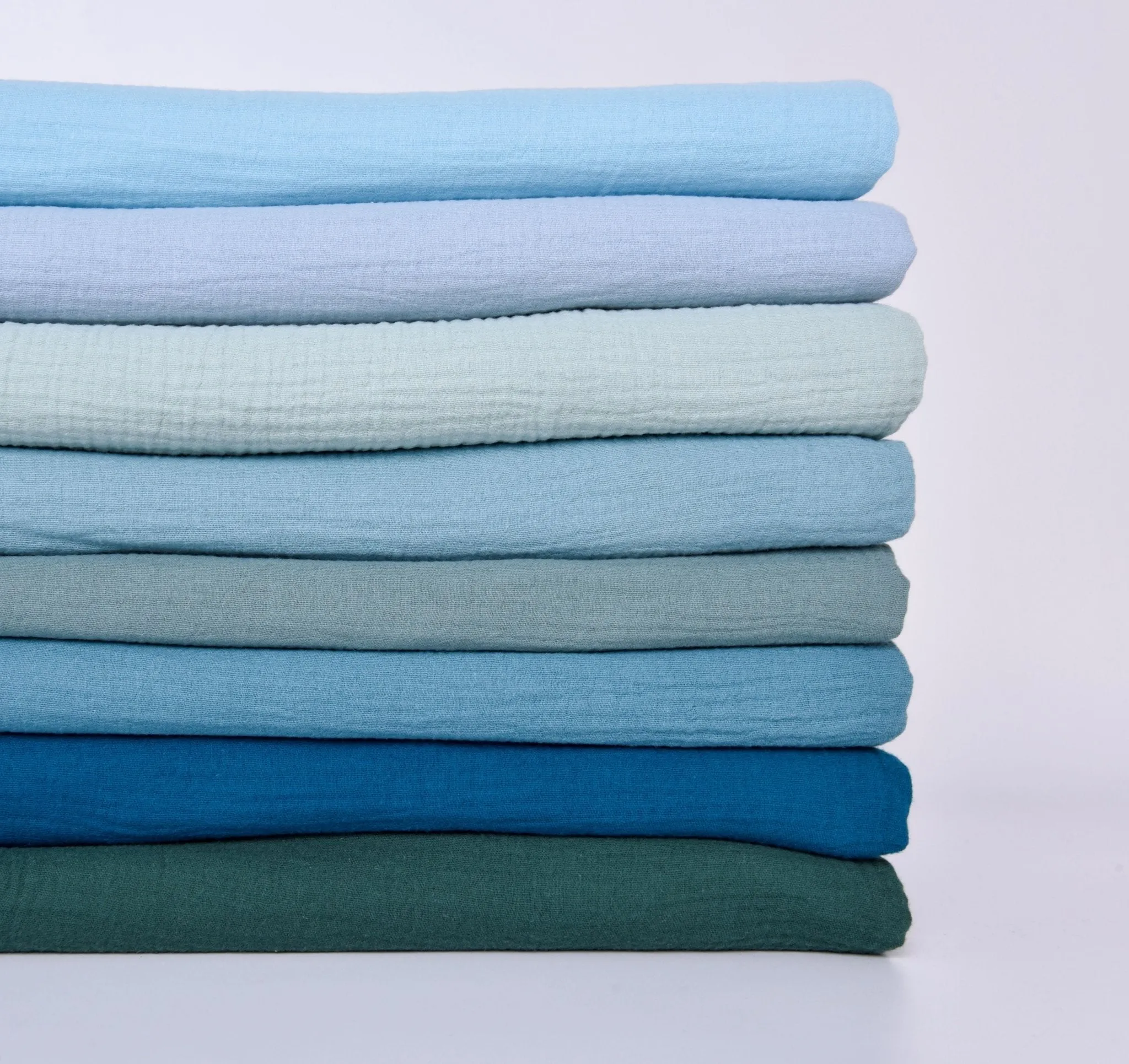 100% ORGANIC Double Gauze Plain Fabric