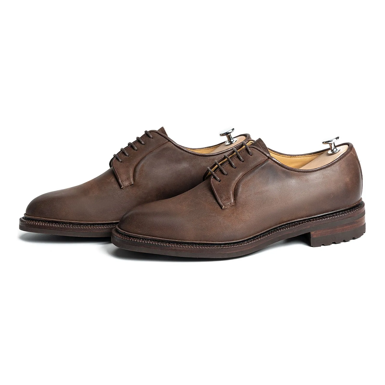 101645 - BROWN WAXY SHELL CORDOVAN - E