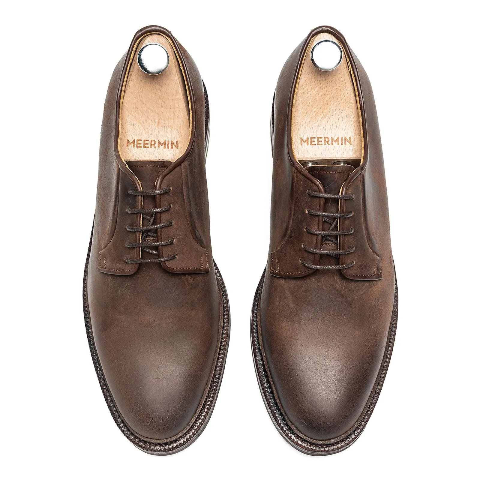 101645 - BROWN WAXY SHELL CORDOVAN - E