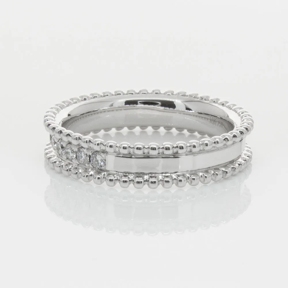 18ct White Gold .32ct Diamond Juno Ring