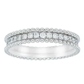 18ct White Gold .32ct Diamond Juno Ring