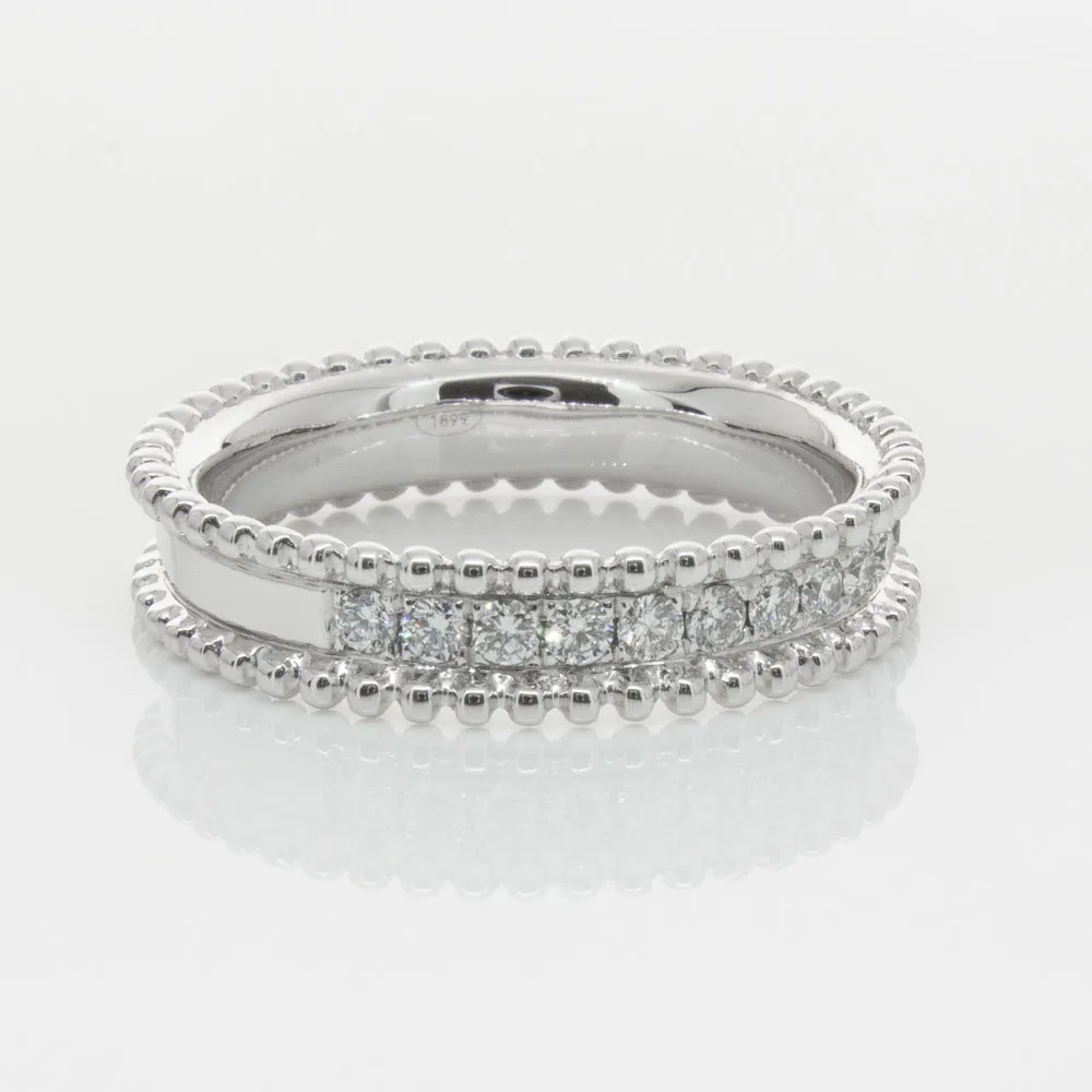 18ct White Gold .32ct Diamond Juno Ring