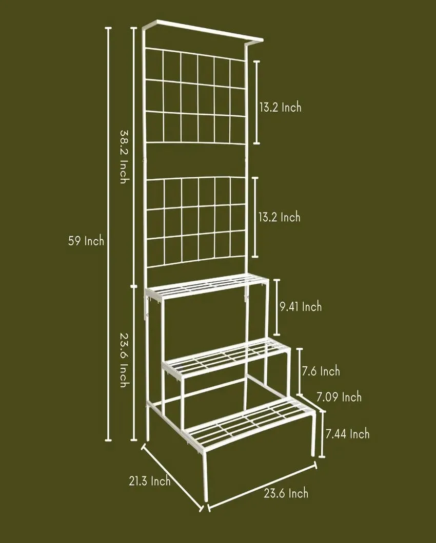 3 Tier Metal Plant Stand | Multiple Colors