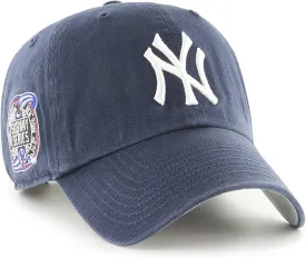 47 Brand New York Yankees 2000 Subway Series Side Patch Double Under Clean Up Adjustable Hat