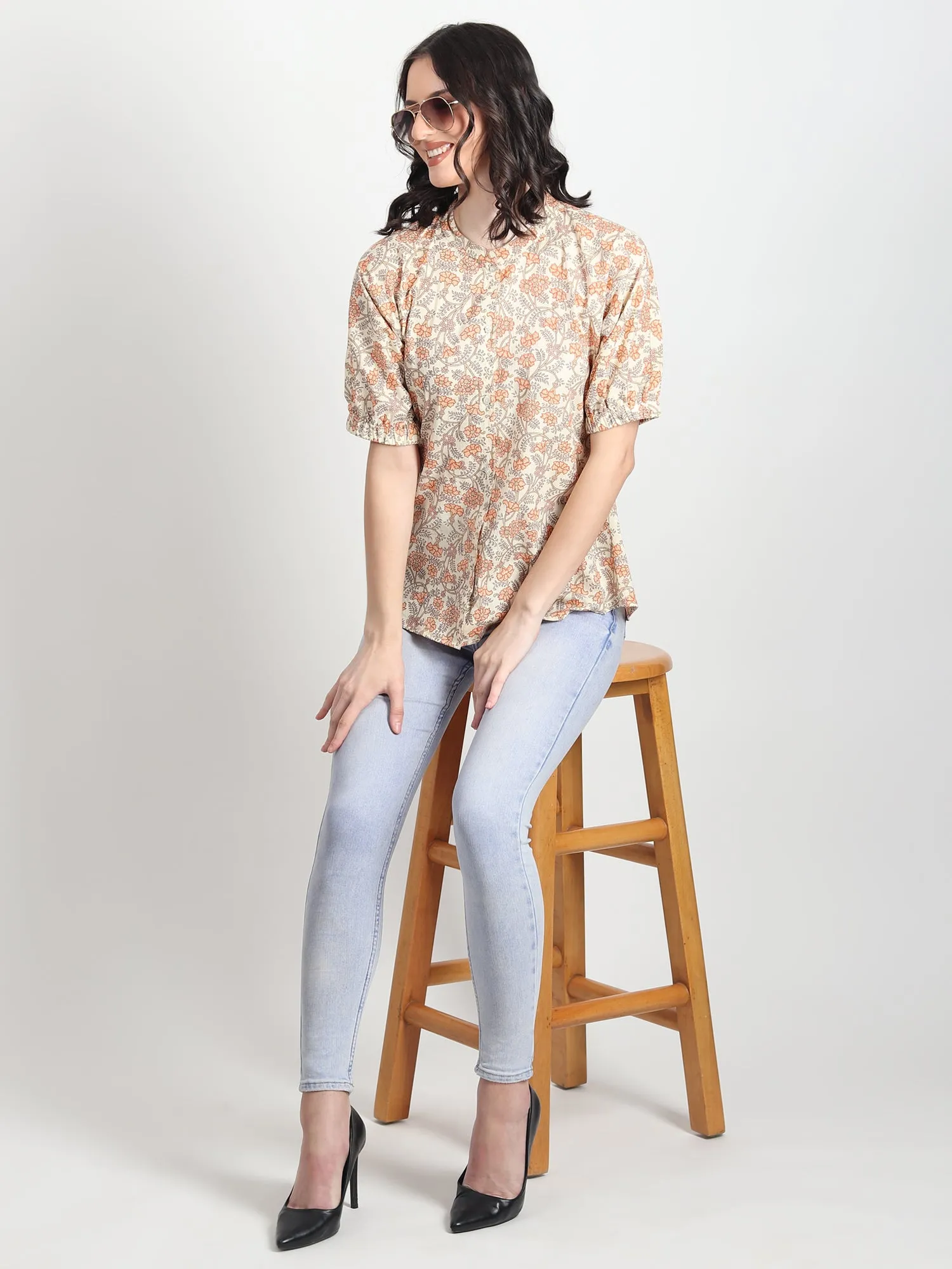 Aaralyn FLORAL Printed Top