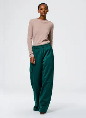 Active Knit Wide Leg Pull On Pant