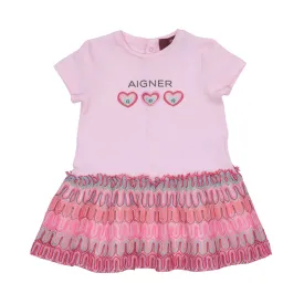 Aigner Kids Baby Girl's Pink  Dress