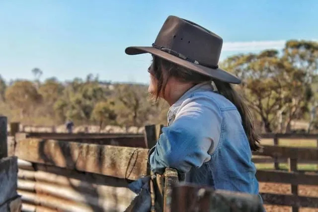 Akubra - Cattleman - Pure Fur Felt - Wide Brim Fedora - Bran