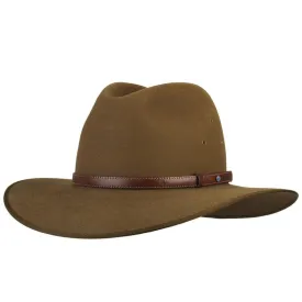 Akubra - Coober Pedy - Fur Felt & Opal - Khaki