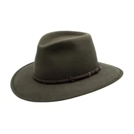 Akubra - Traveller Fedora - Felt - Fern