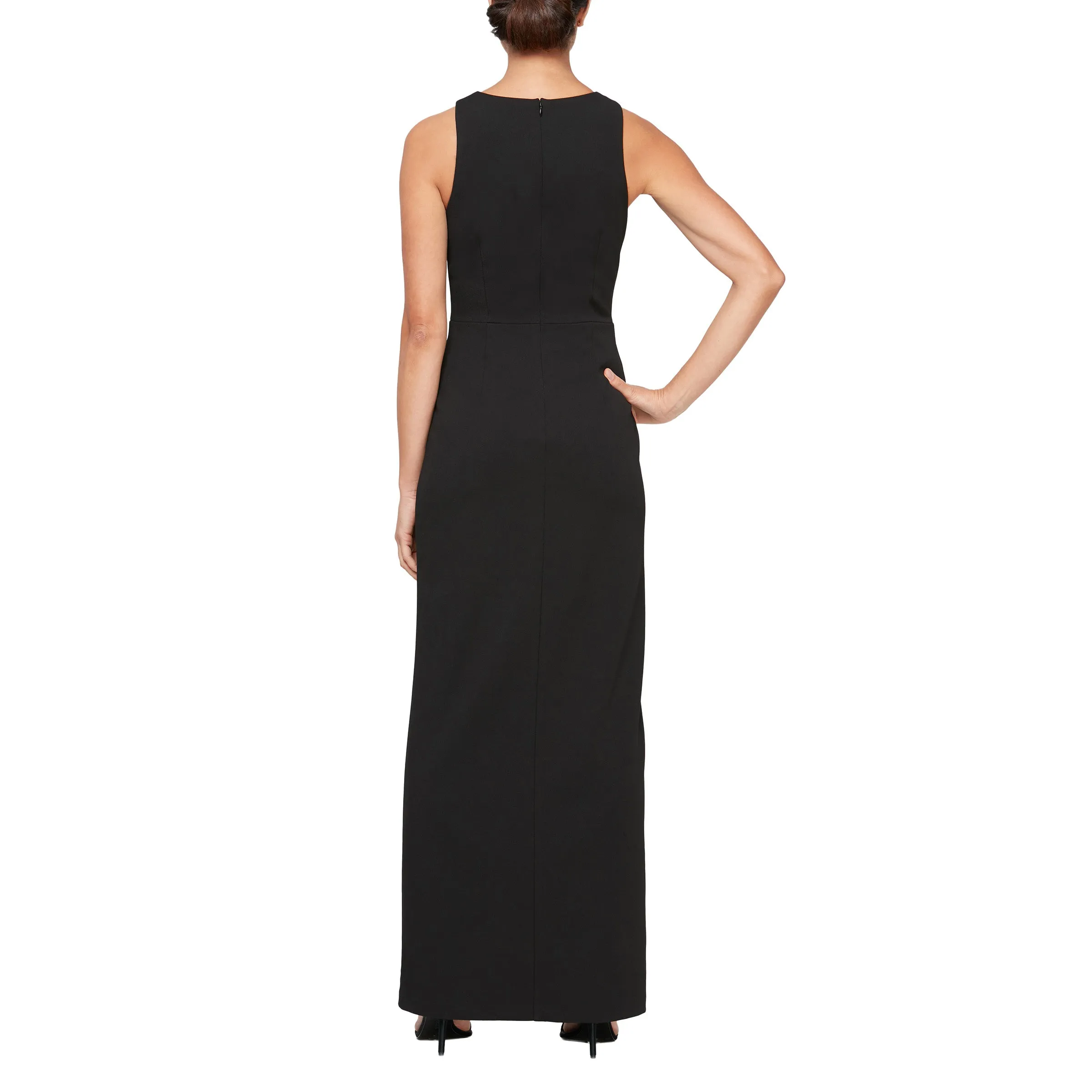 Alex Evenings 5160673 Long Formal Evening Slit Dress