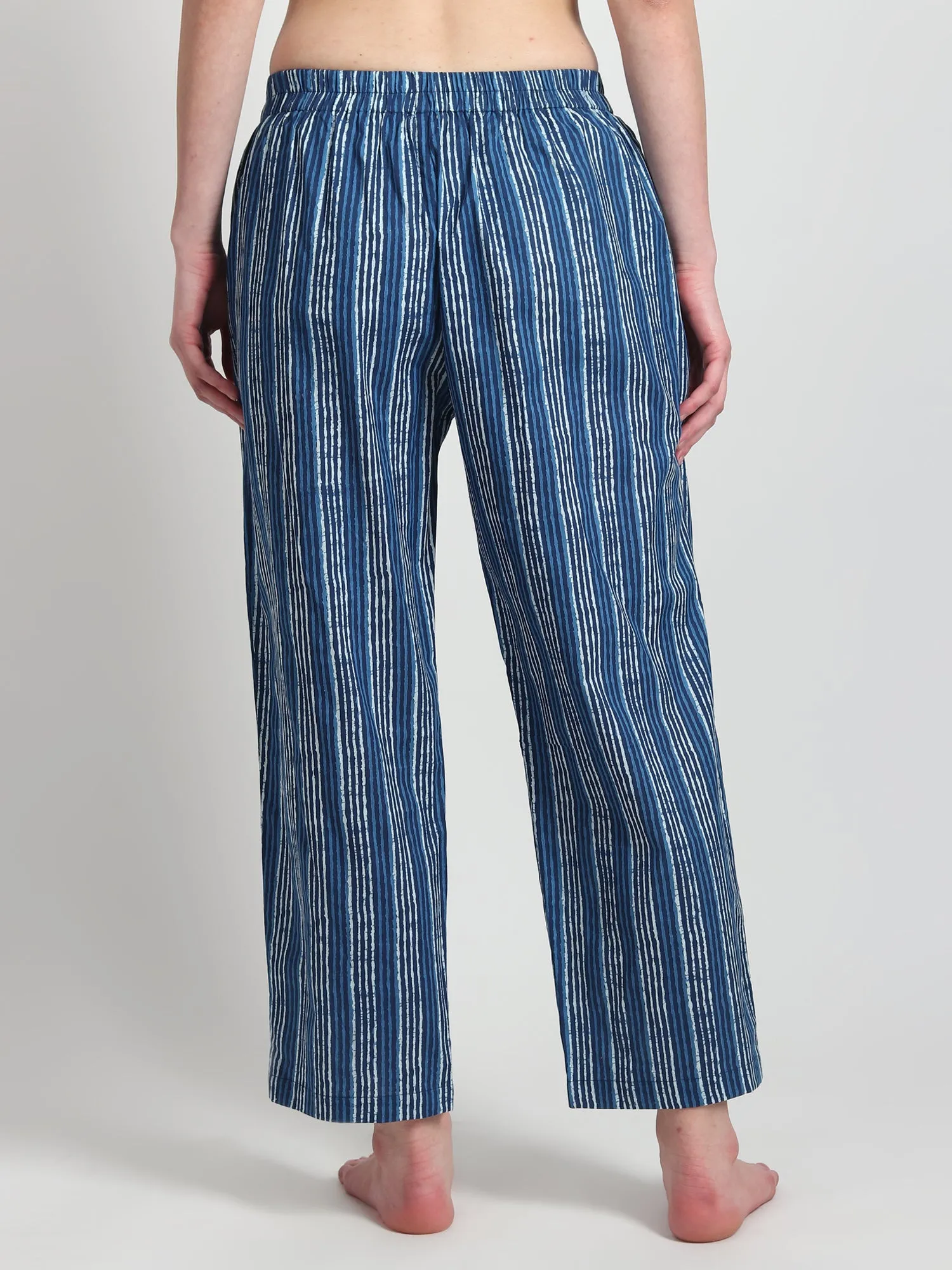 Alyce Block Printed Cotton pants