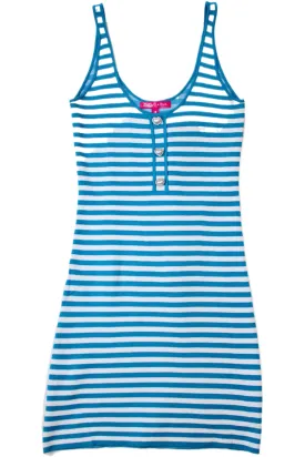 Barbie x Aqua - Striped Knit Mini