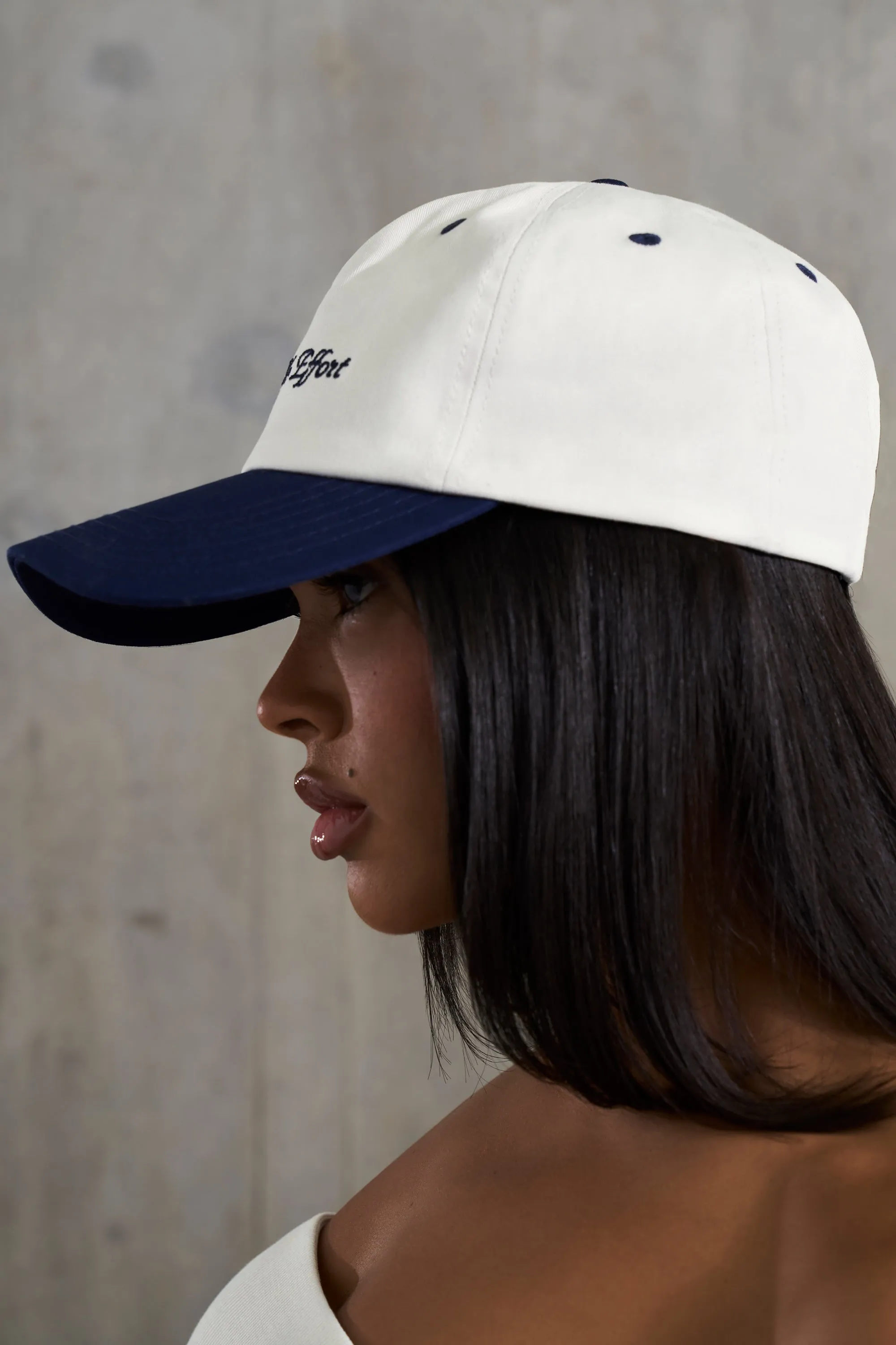 Baseball Cap in White