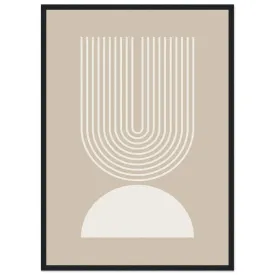 Beige Minimalist Wall Art