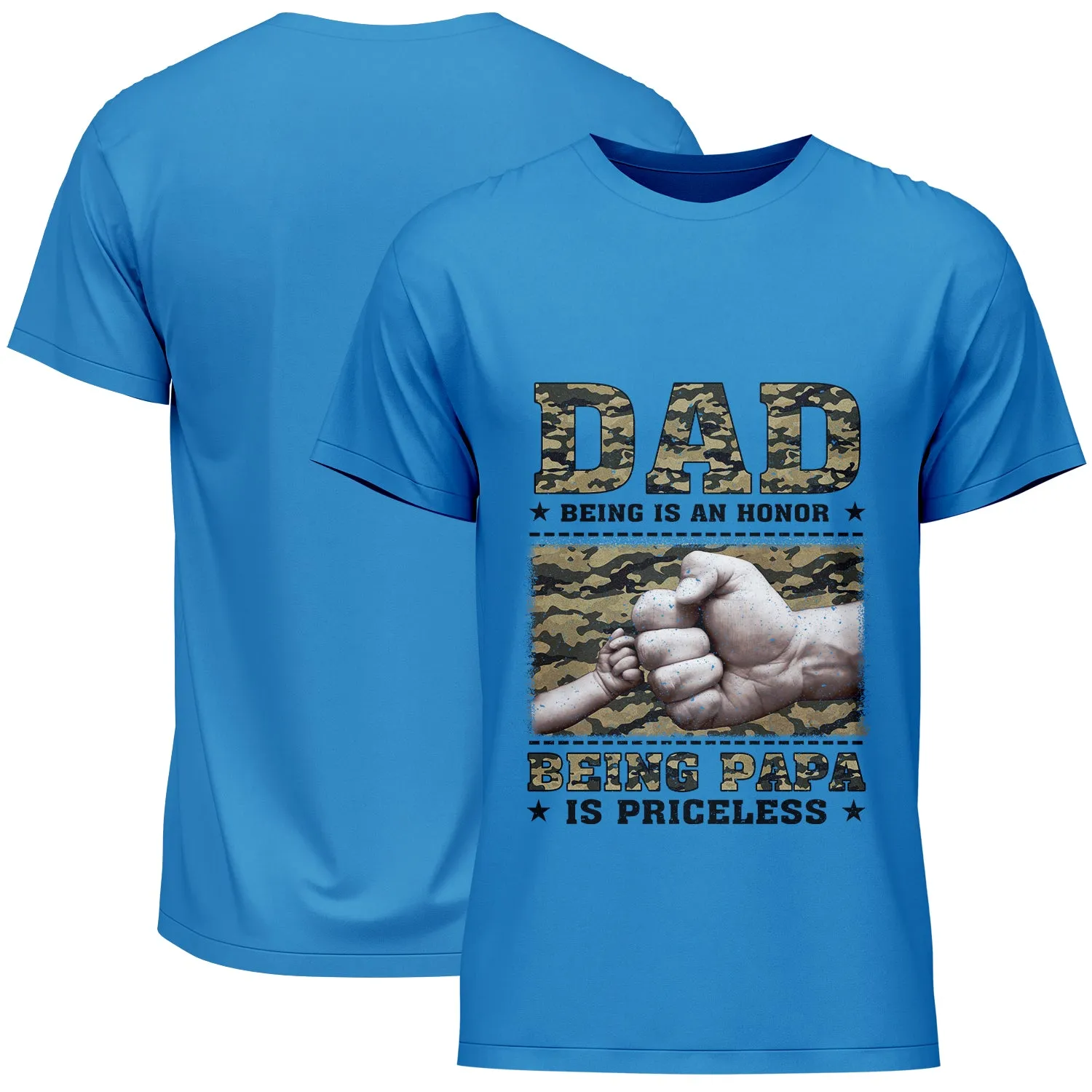 Being Dad Is An Honor Being Pappy Is Priceless Father's Day T-Shirt