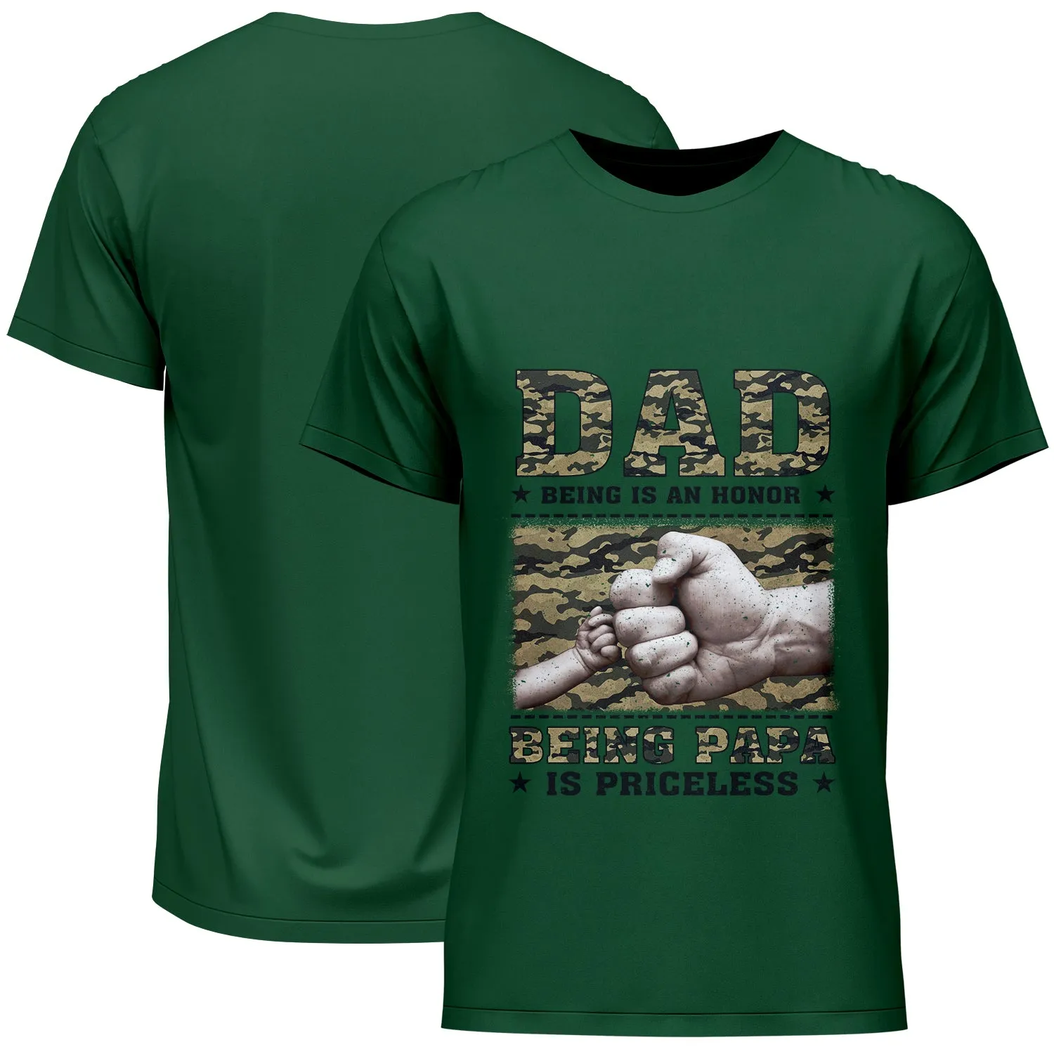 Being Dad Is An Honor Being Pappy Is Priceless Father's Day T-Shirt