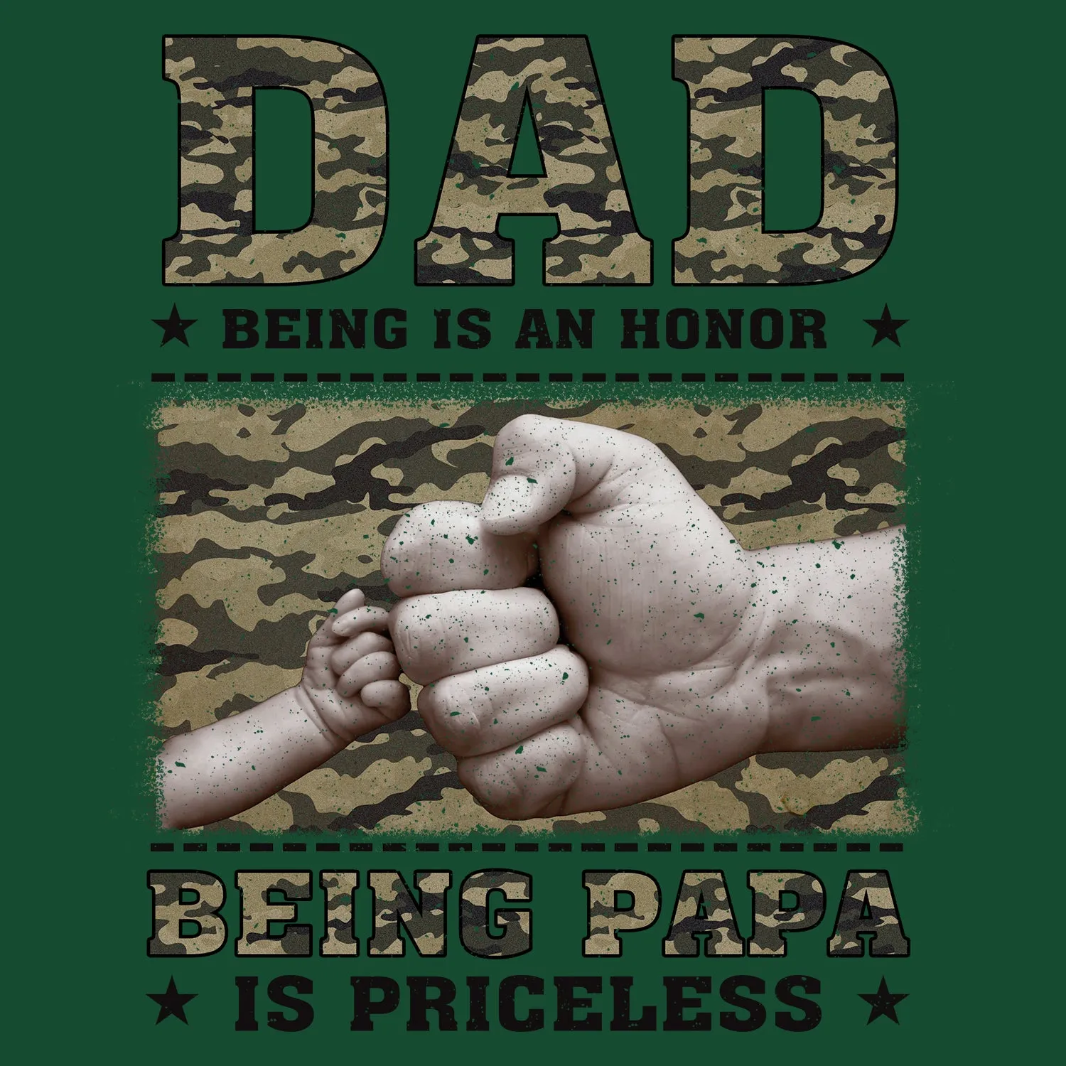 Being Dad Is An Honor Being Pappy Is Priceless Father's Day T-Shirt