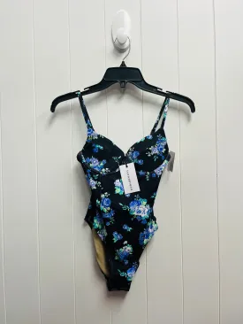 Black & Blue Swimsuit WEWOREWHAT, Size Xs