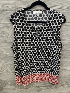 Black & Red Top Sleeveless Jones Studio, Size 1x