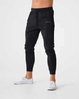 Black Track Joggers