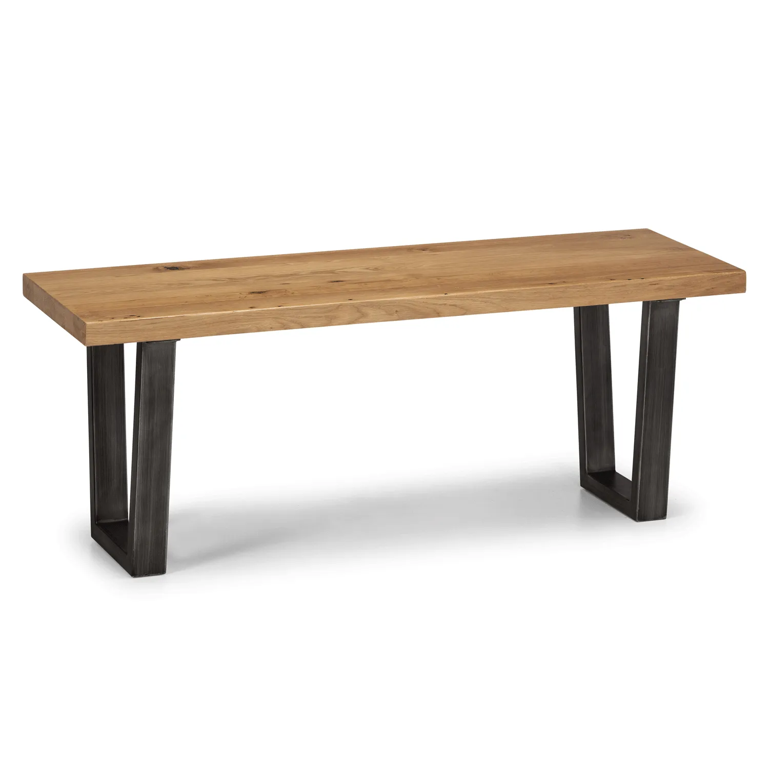 Brooklyn Contemporary Solid Oak Bench