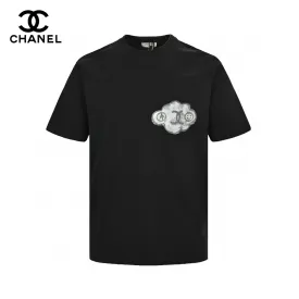 Chanel Cloud Logo T-Shirt in Black