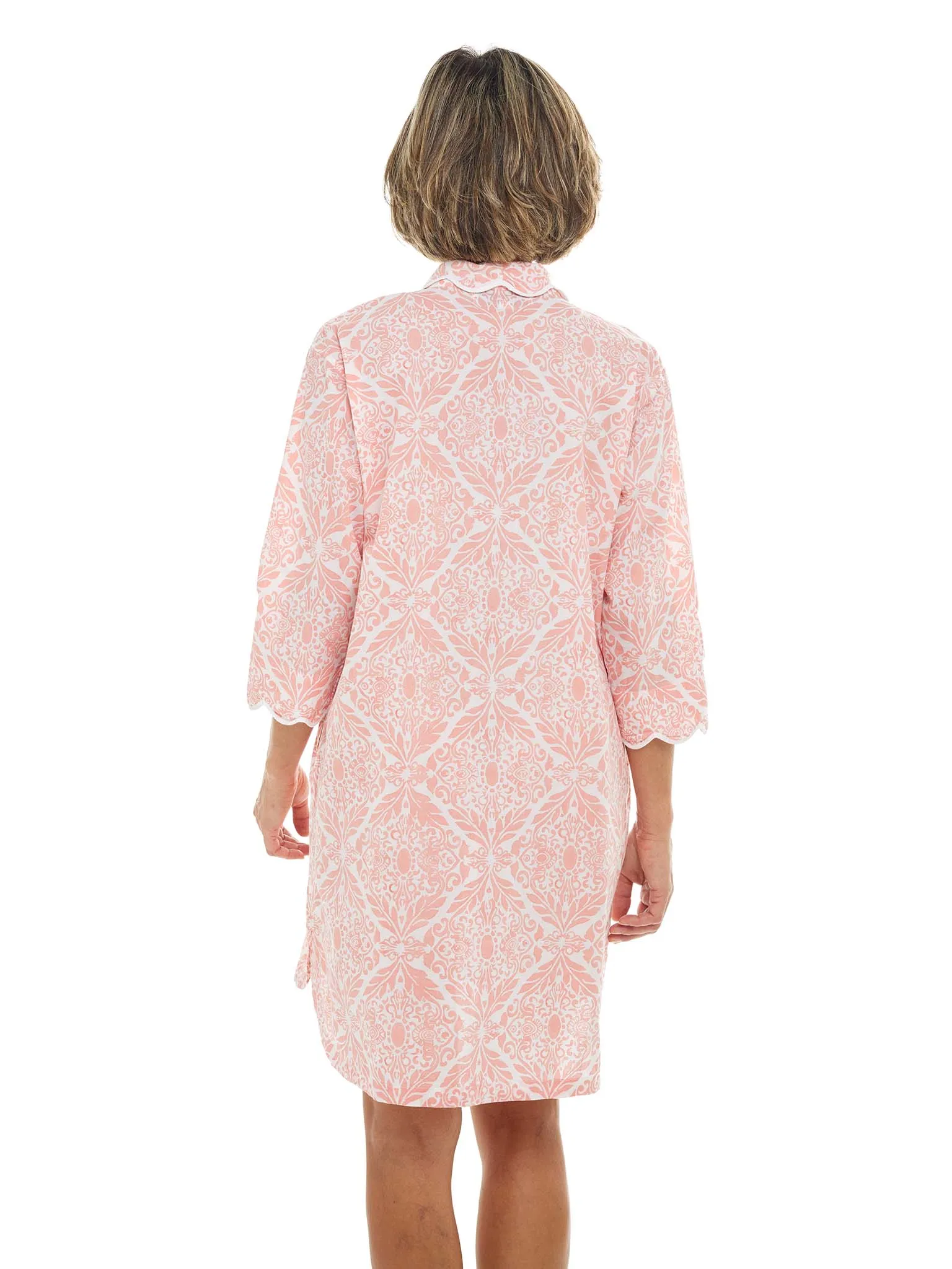 Coral Filigree Nightshirt