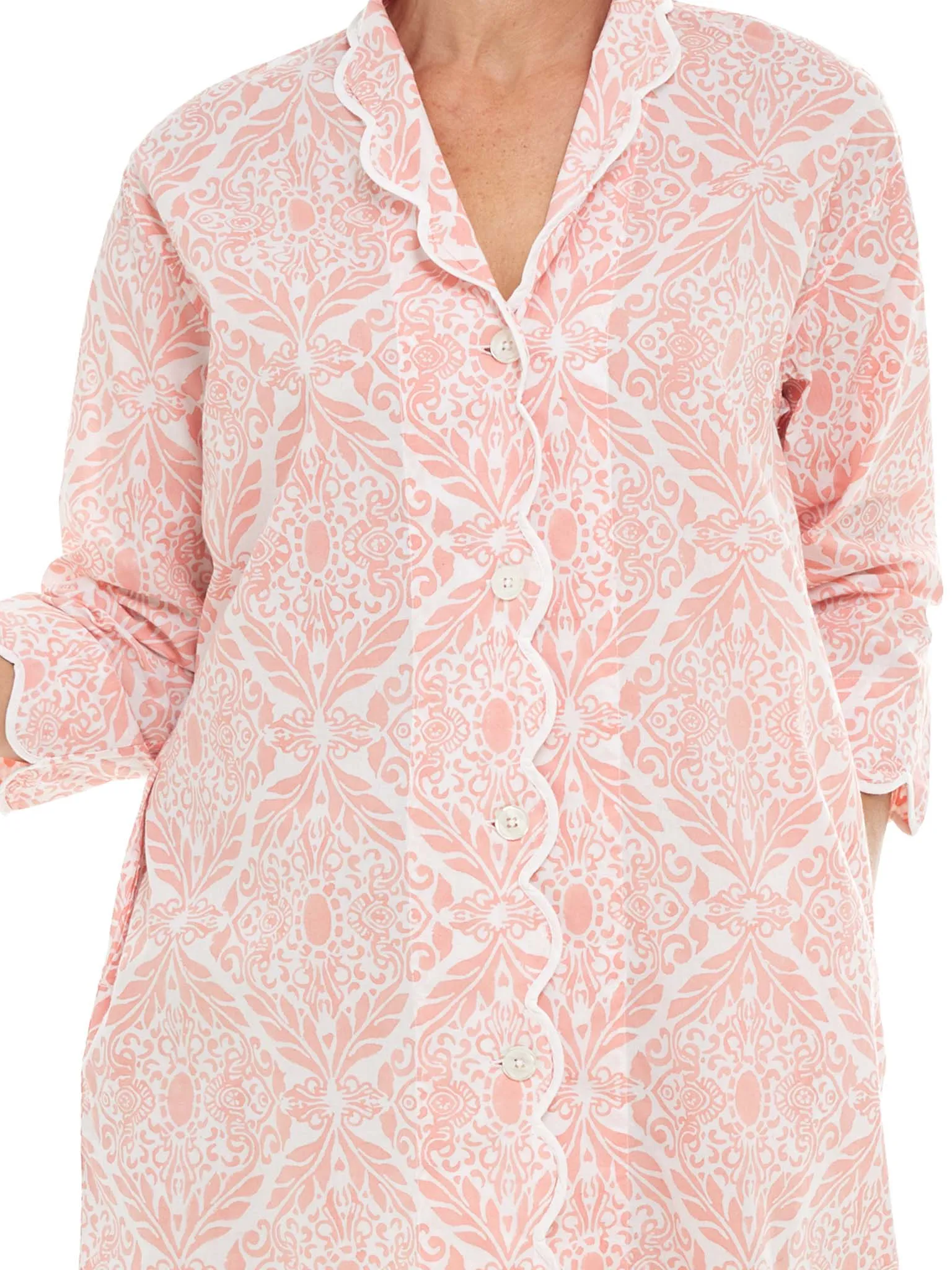 Coral Filigree Nightshirt