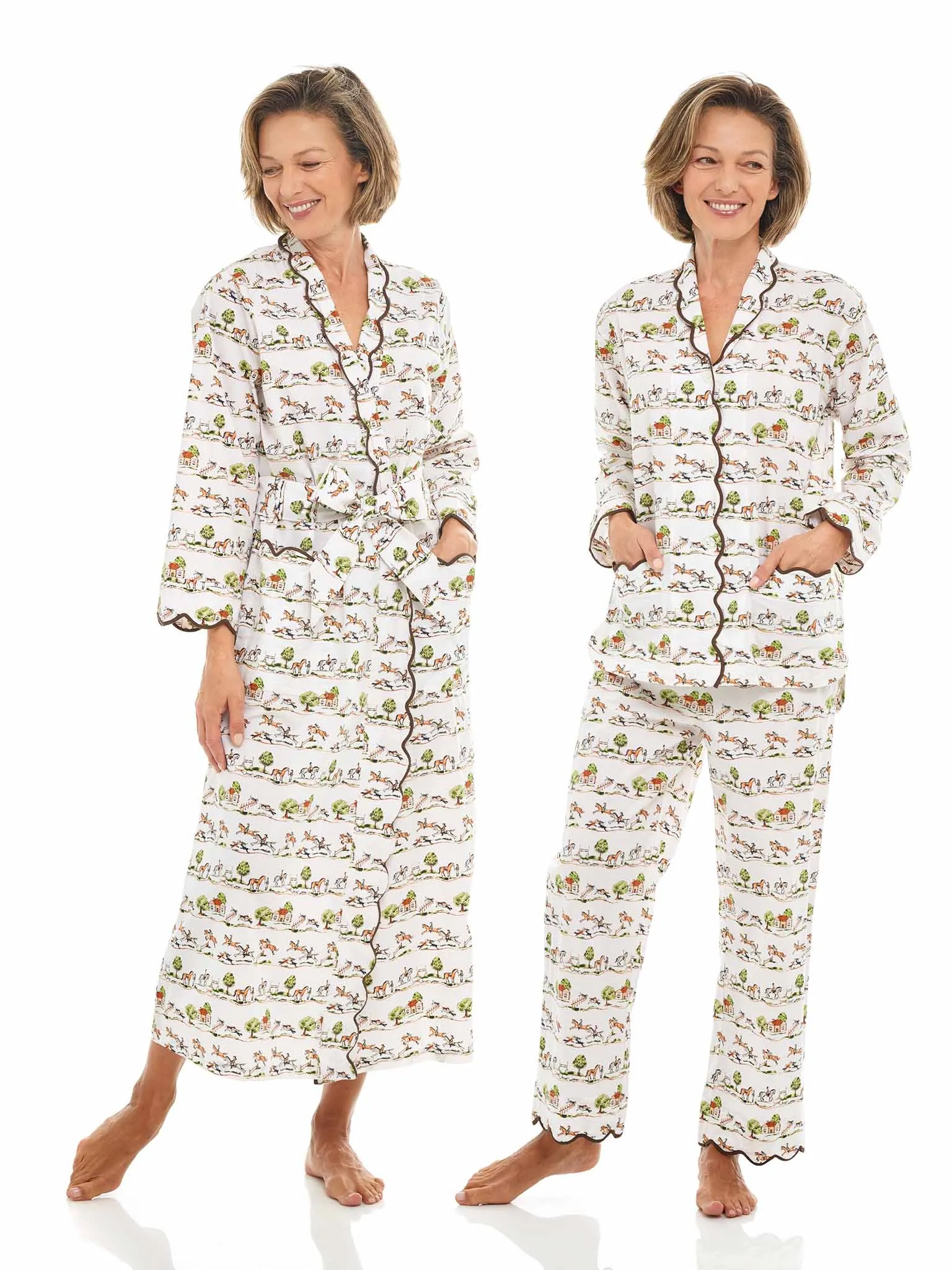 Day in the Country Bundle: Classic Robe   Pajamas