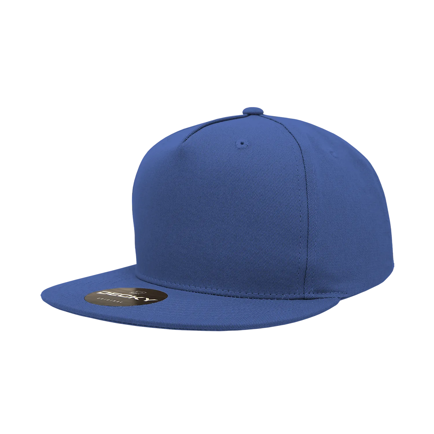 Decky 1064 5 Panel Flat Bill, Cotton Snapback Hats - CASE Pricing