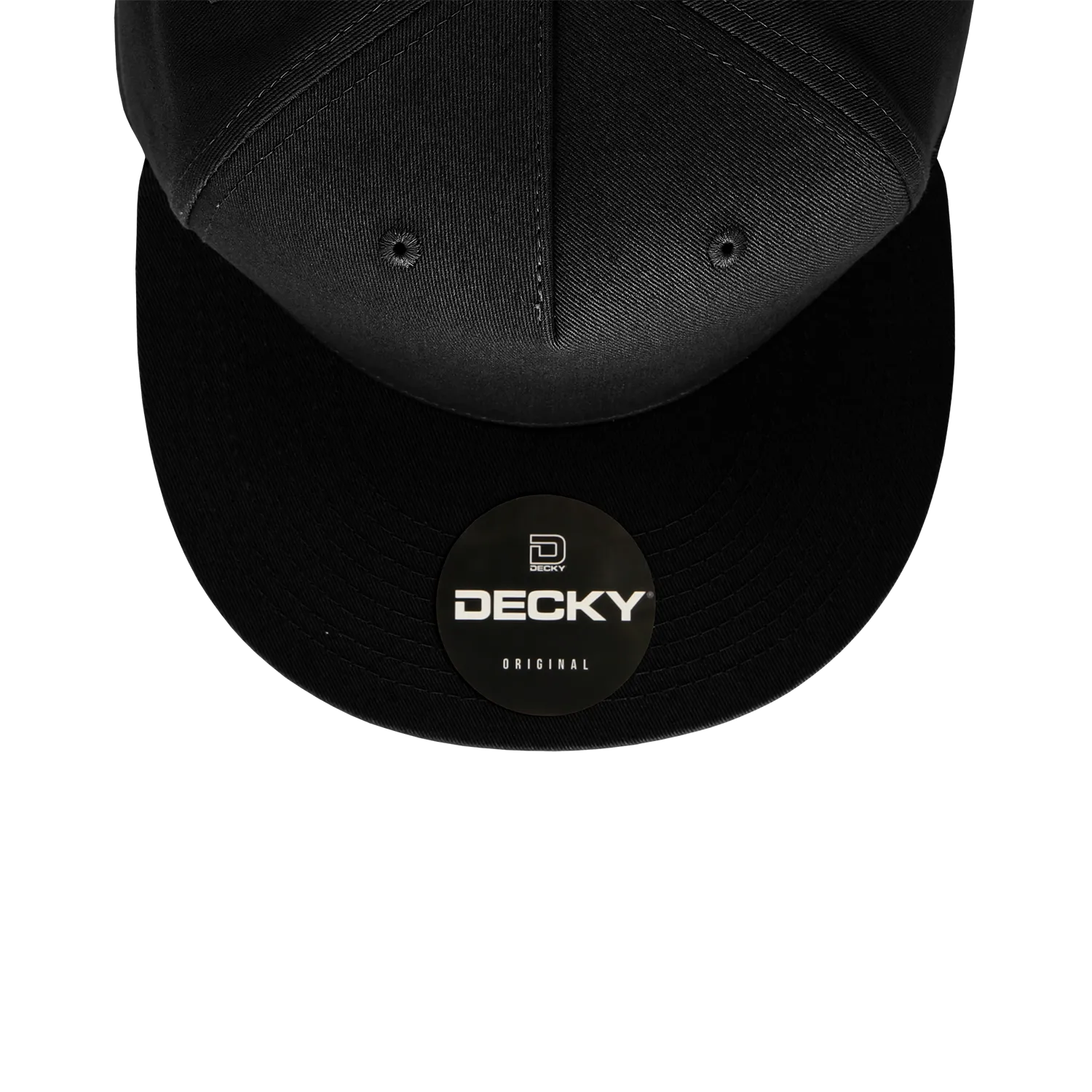 Decky 1064 5 Panel Flat Bill, Cotton Snapback Hats - CASE Pricing