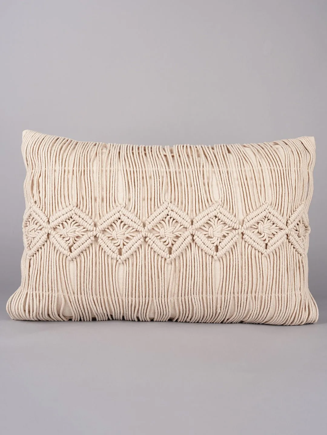 DIAMOND KNOTTED - LUMABR CUSHION COVER