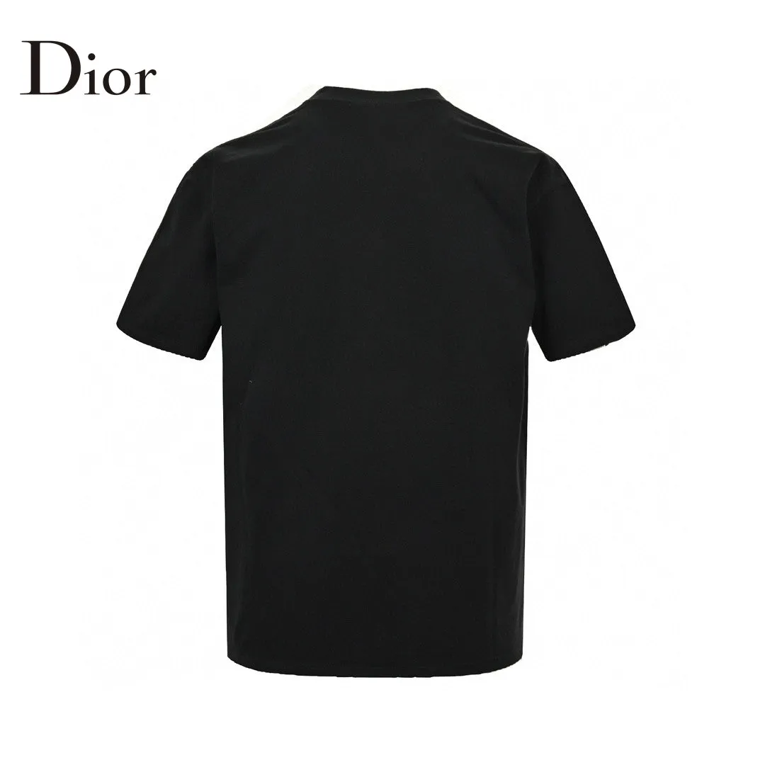 Dior 1947 Signature Black T-Shirt