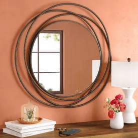 Fapu Modern & Contemporary Round Accent Mirror