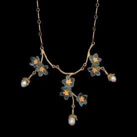 Forget Me Not Necklace - Dainty