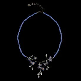 Forget Me Not Necklace - Triple Dangle