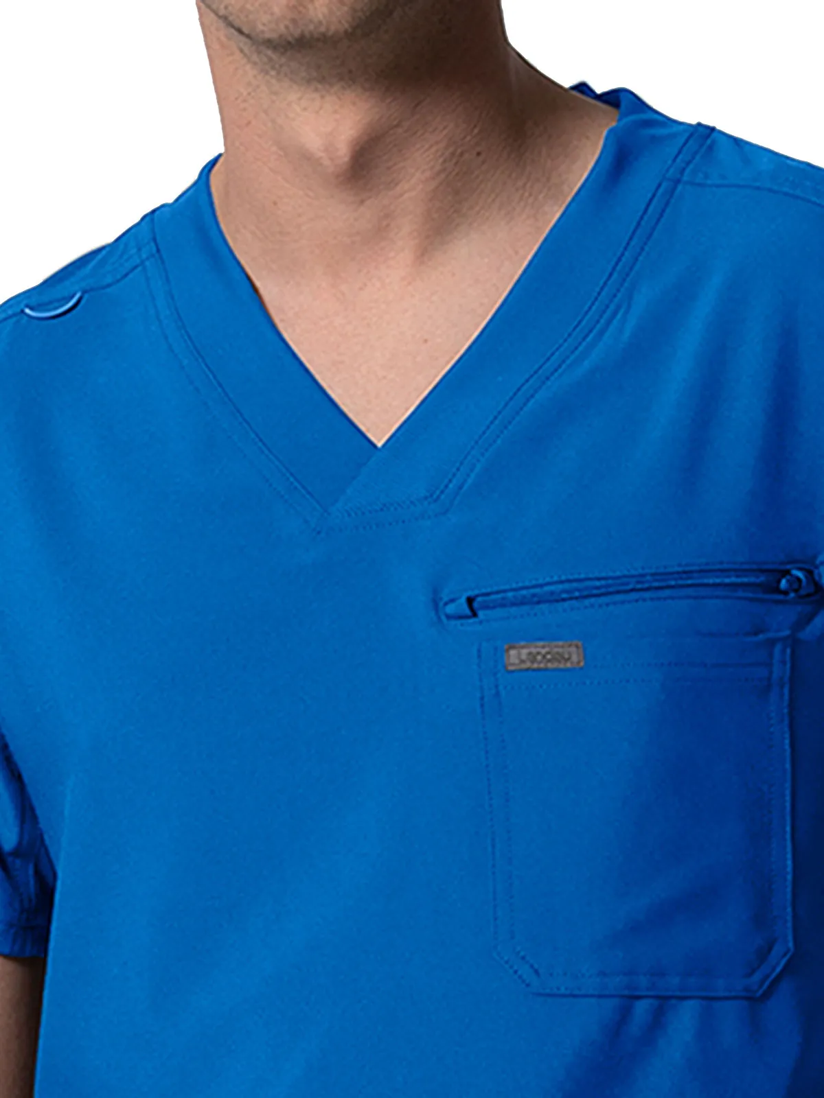 Forward - Men's 2 Pocket V Neck Scrub Top