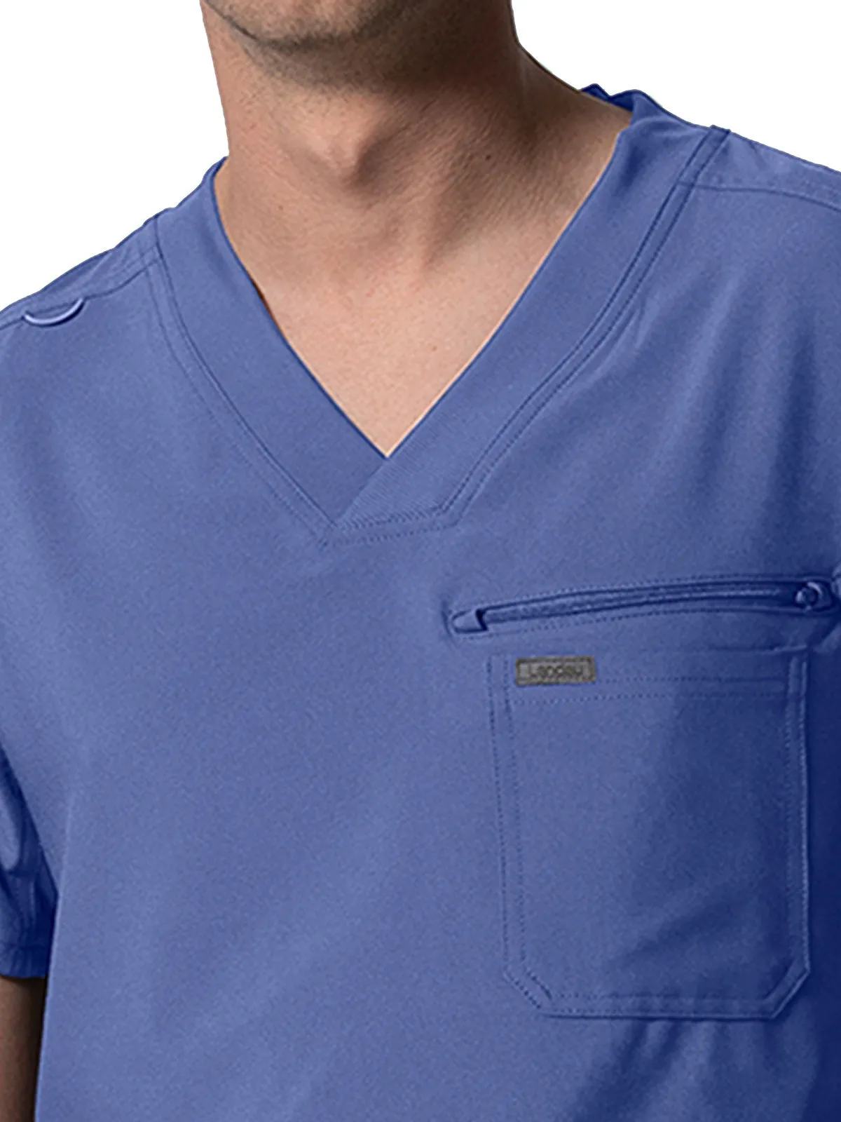 Forward - Men's 2 Pocket V Neck Scrub Top