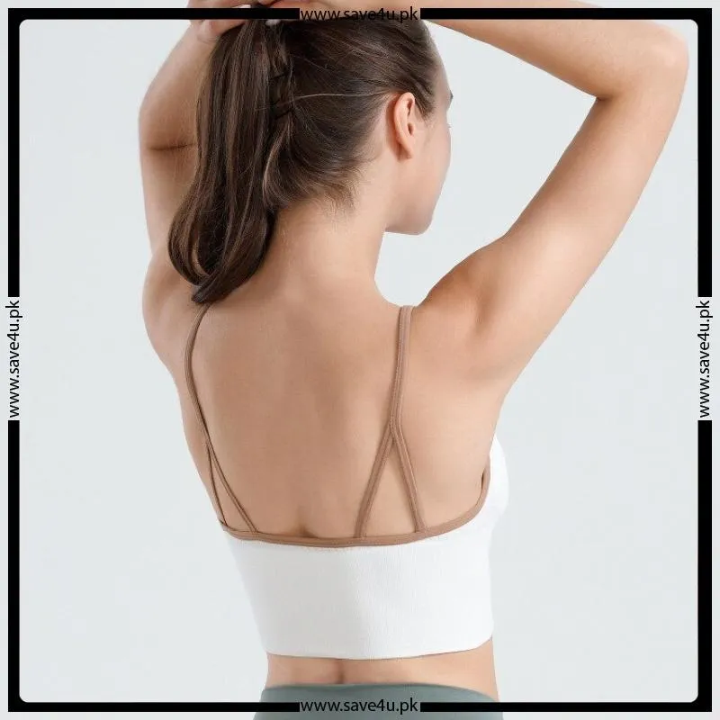 Front Open Crop Top Fashionable Bra