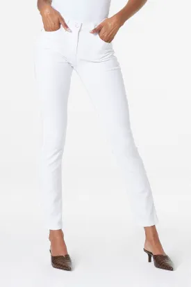 GISELE SKINNY HIGH RISE | WHITE