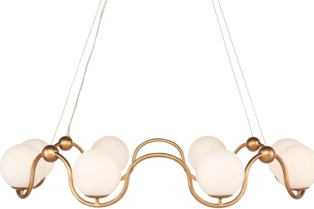 Gold Glam Harmony Chandelier