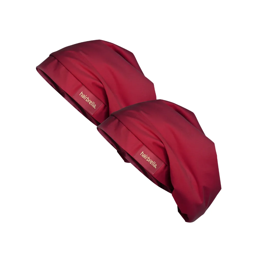 Hairbrella Lite Satin-Lined Rain Hat - Bundle (2)