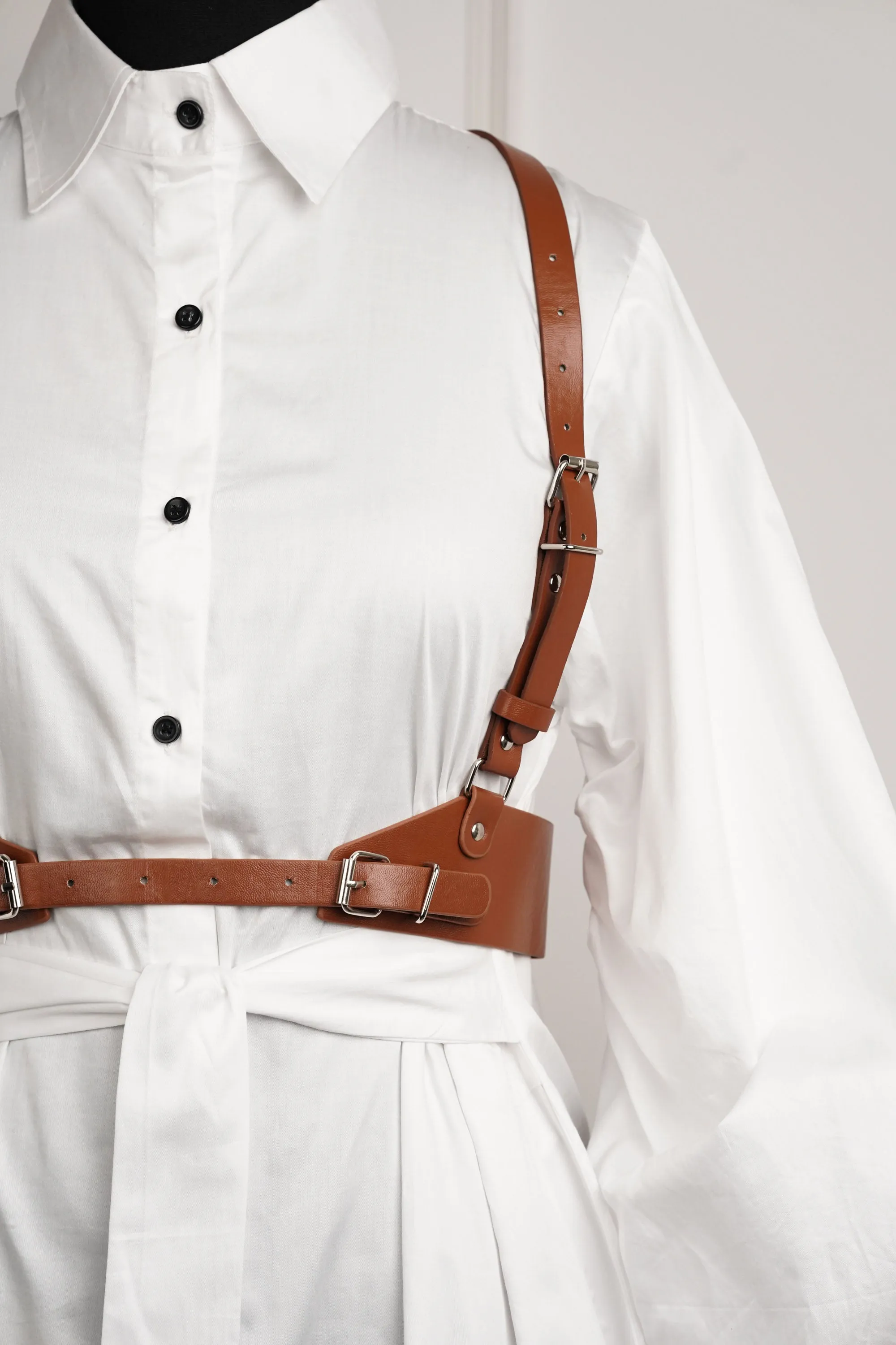 Harness Double Buckle Belt