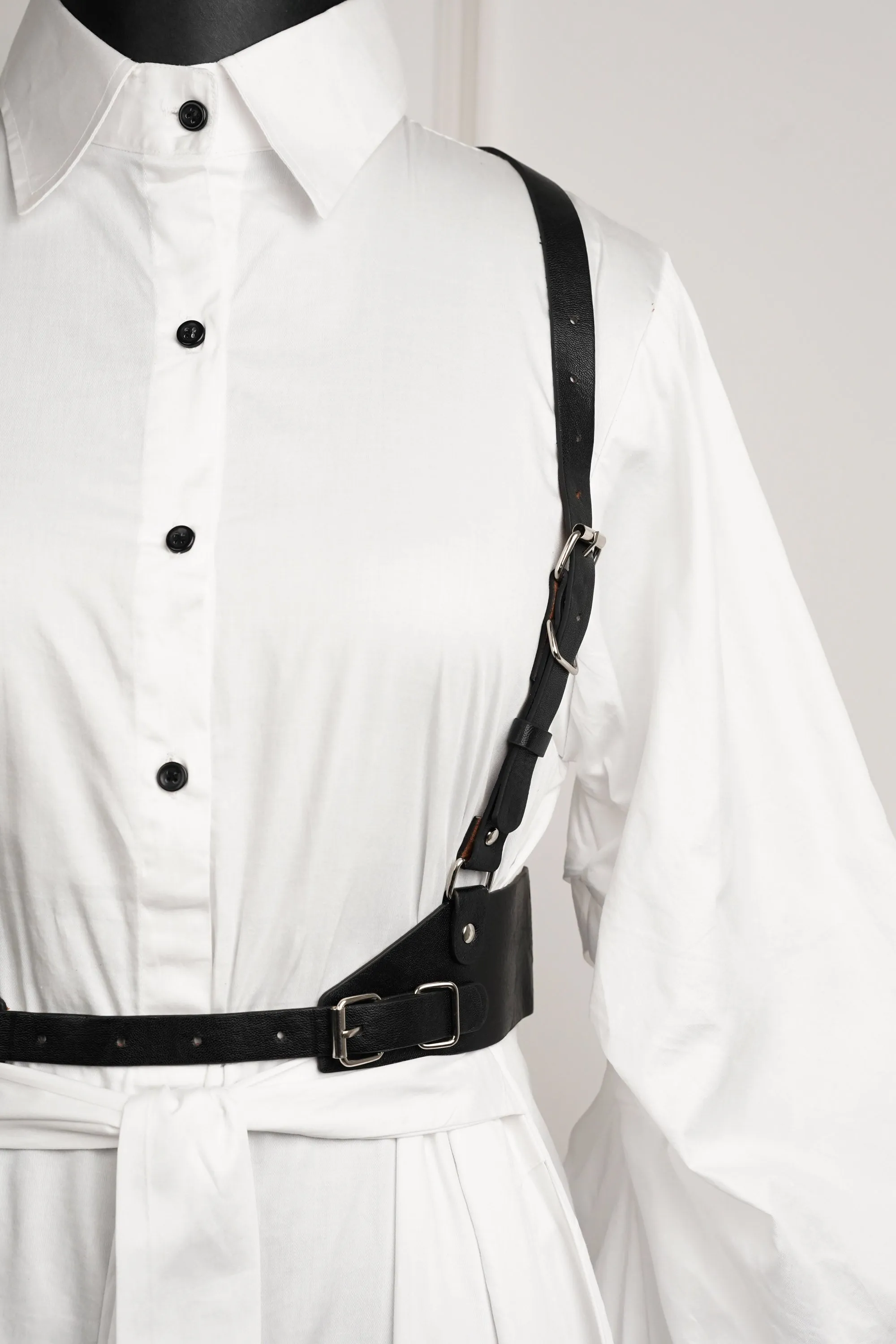 Harness Double Buckle Belt