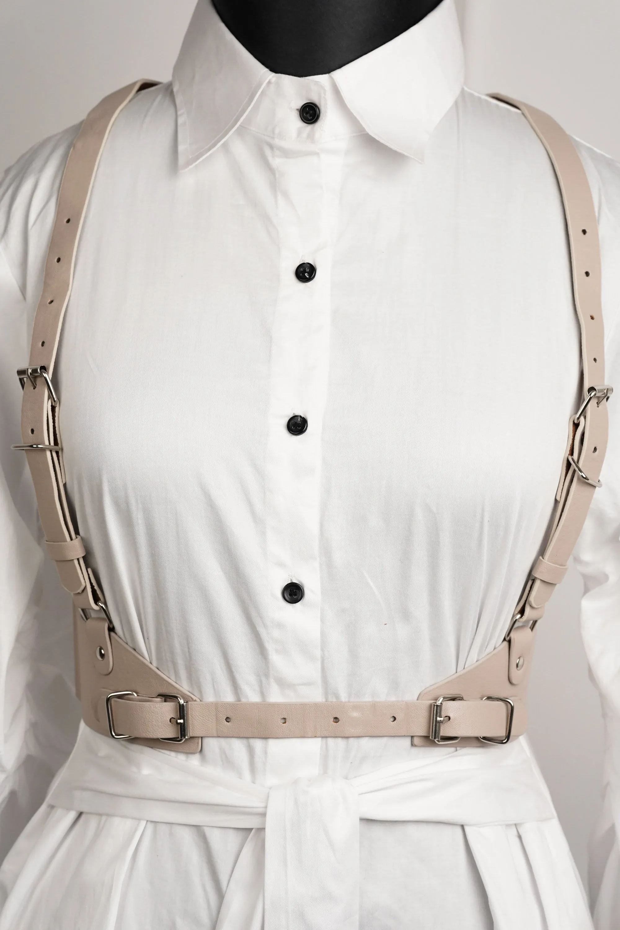 Harness Double Buckle Belt