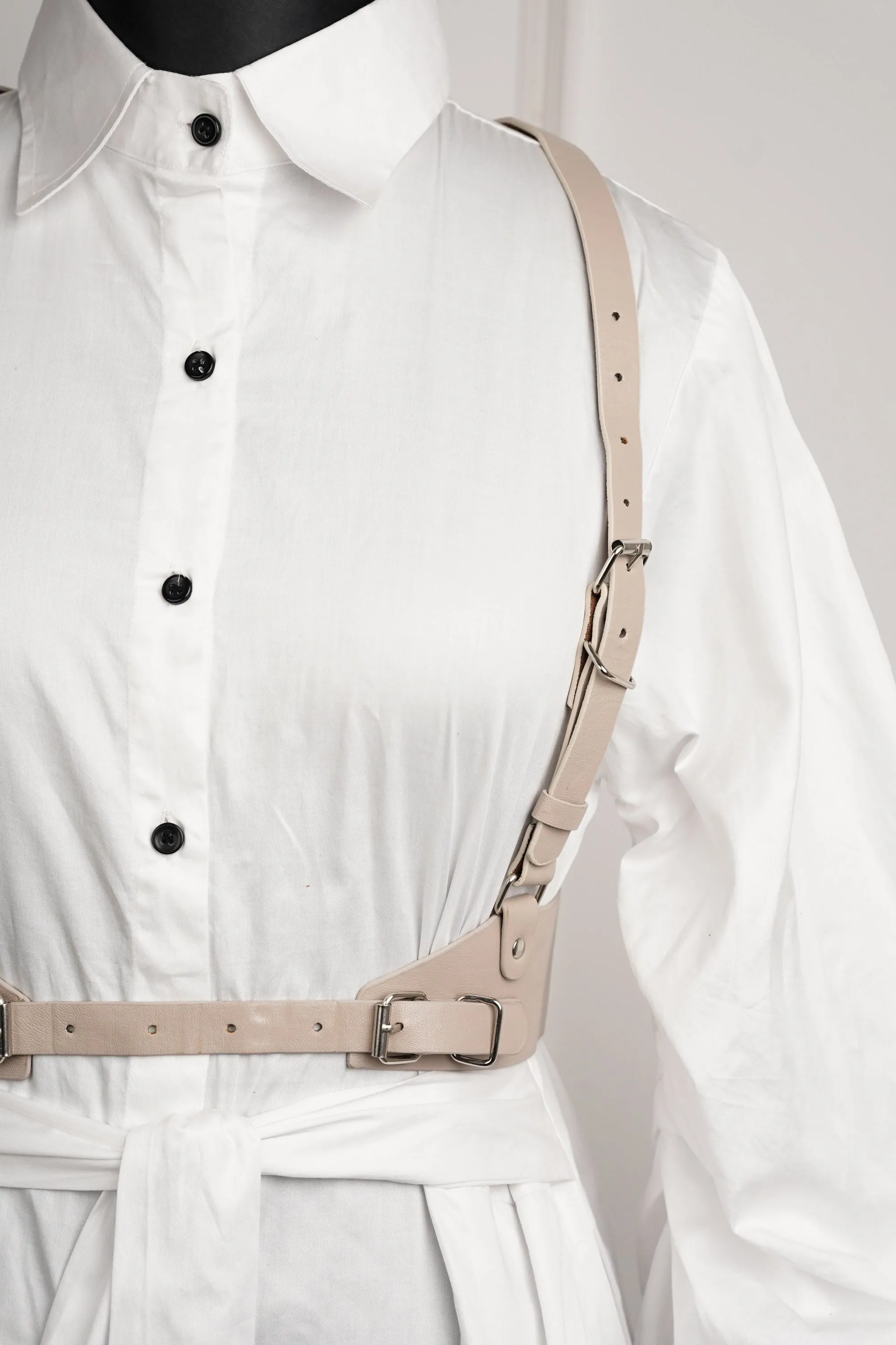 Harness Double Buckle Belt