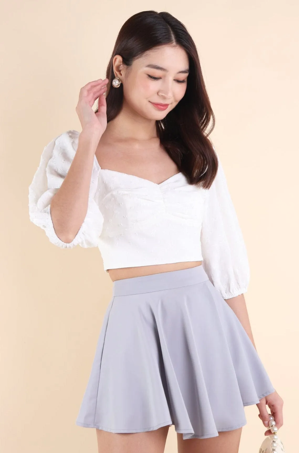 HART SWEETHEART TOP IN WHITE