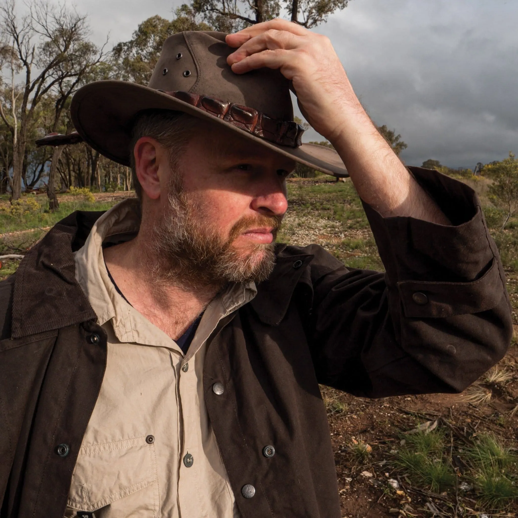 Karumba Kangaroo Leather Hat